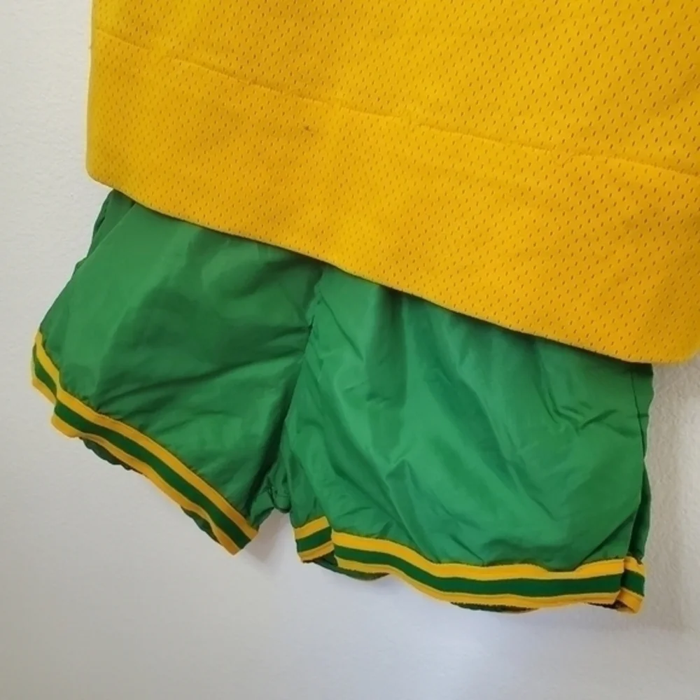 Vintage 50s Track Uniform or High School Basketball‎ Jersey Shorts Set Halloween